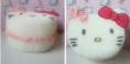 Squishy Casero Tarta Cremosa de fresa con Forma de Hello Kitty GRANDE